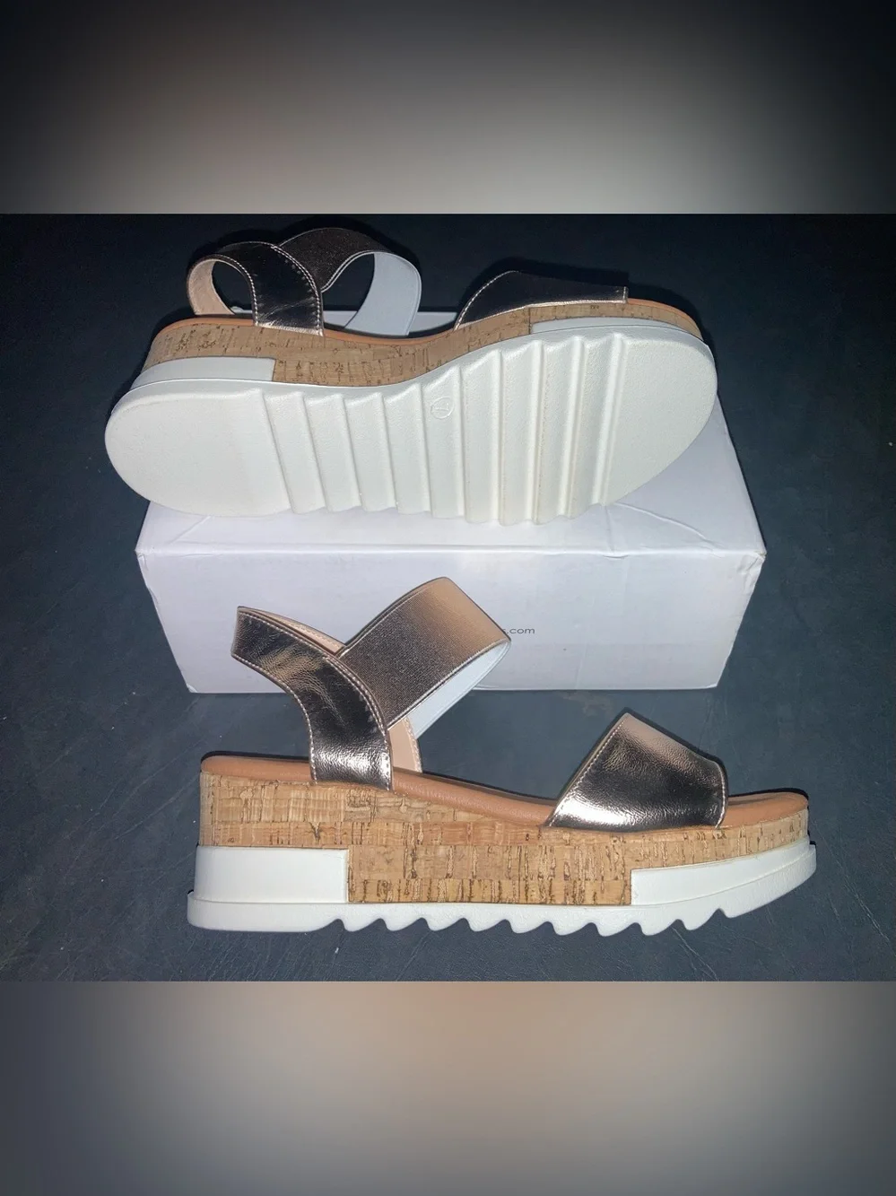 Dream Pairs stylish metallic